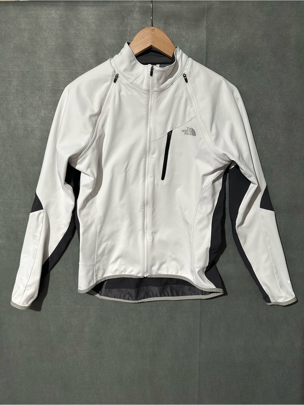 The North Face Flight Series Windstopper Jacket - Women's Medium - White/Grey